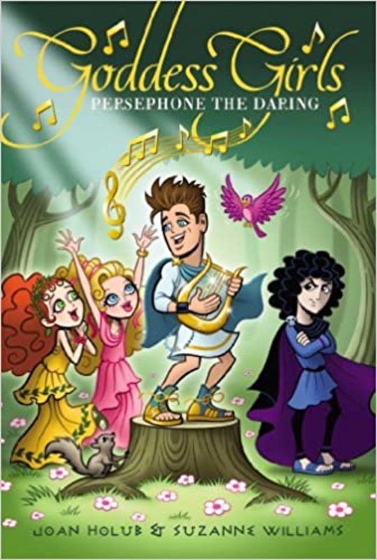 Book cover for "Persephone the Daring" by Suzanne Williams