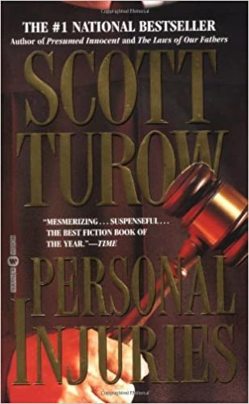 Book cover for "Personal Injuries" by Scott Turow