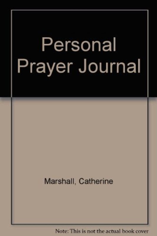 Book cover for "Personal Prayer Journal" by Catherine Marshall