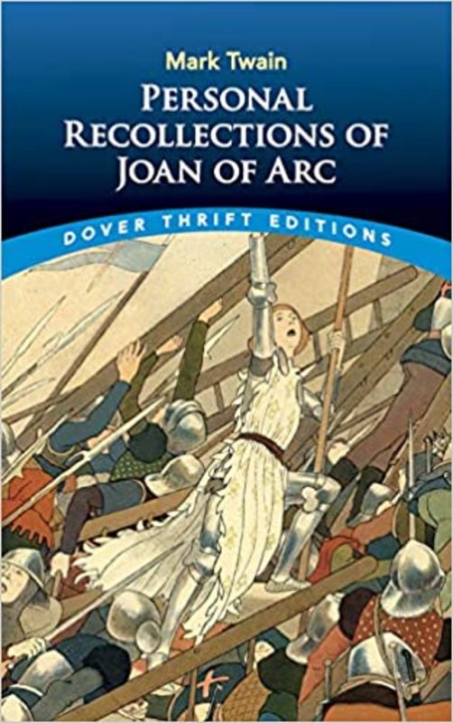 Book cover for "Personal Recollections of Joan of Arc"