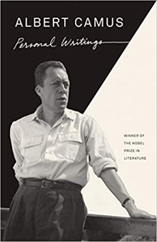Book cover for "Personal Writings" by Albert Camus
