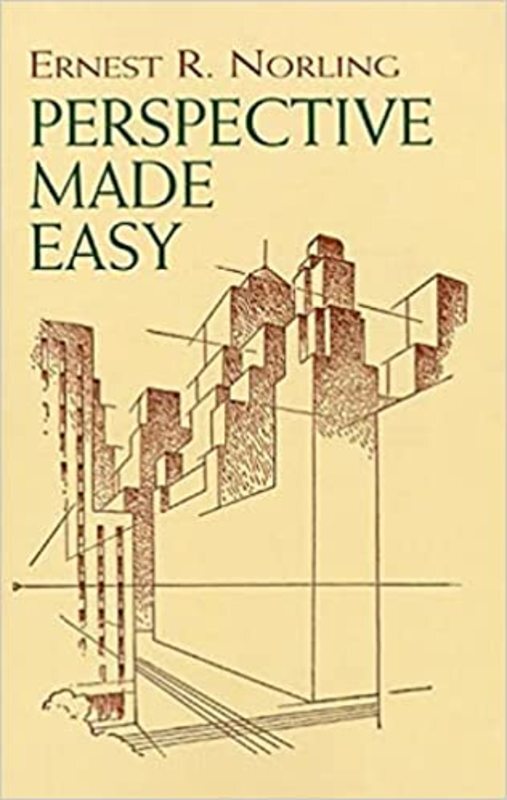 Book cover for "Perspective Made Easy" by Ernest R. Norling