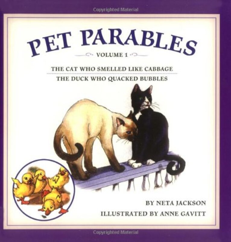 Book cover for "Pet Parables" by Neta Jackson