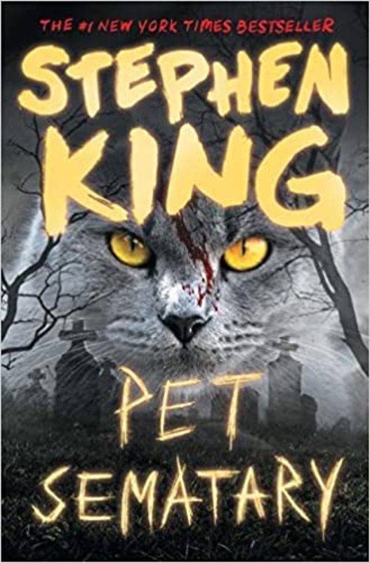 Book cover for "Pet Sematary" by Stephen King
