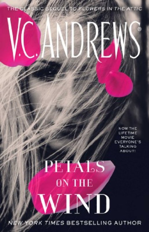 Book cover for "Petals on the Wind" by V. C. Andrews