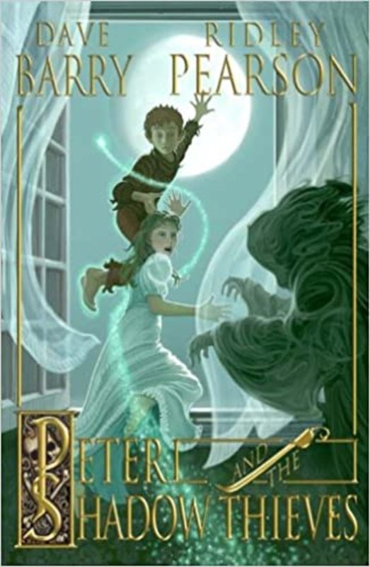 Book cover for "Peter and the Shadow Thieves" by Dave Barry