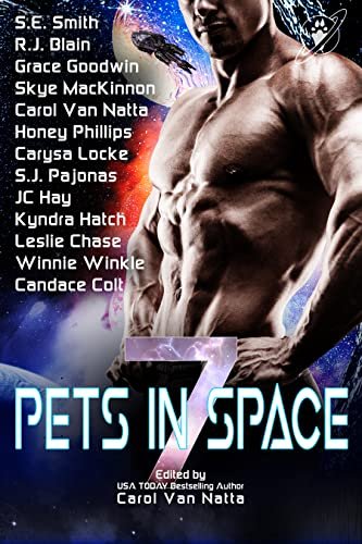 Book cover for "Pets in Space 7" by Grace Goodwin