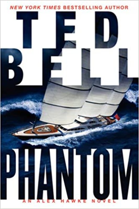 Book cover for "Phantom" by Ted Bell