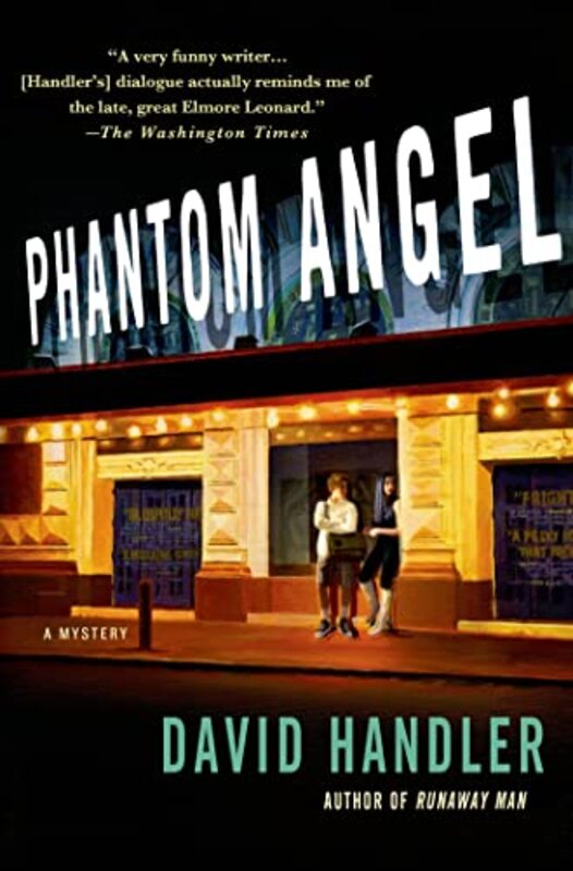 Book cover for "Phantom Angel" by David Handler