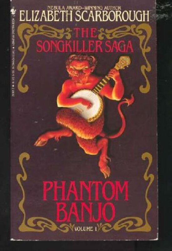 Book cover for "Phantom Banjo" by Elizabeth Ann Scarborough