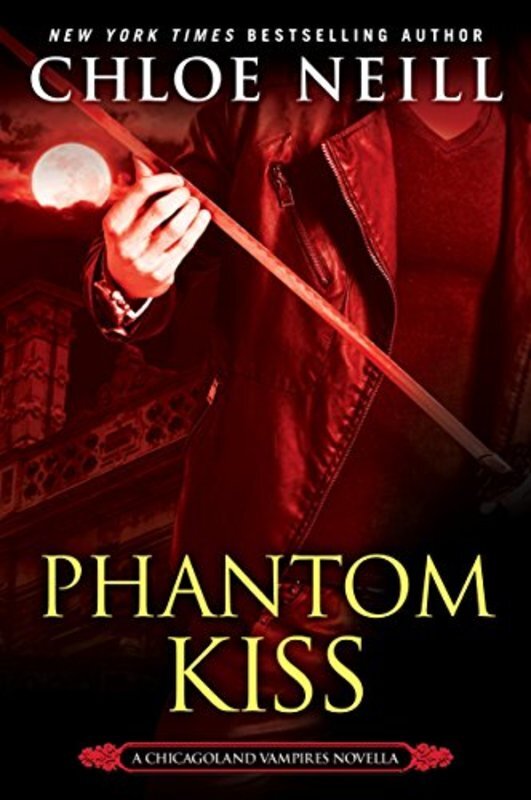 Book cover for "Phantom Kiss" by Chloe Neill