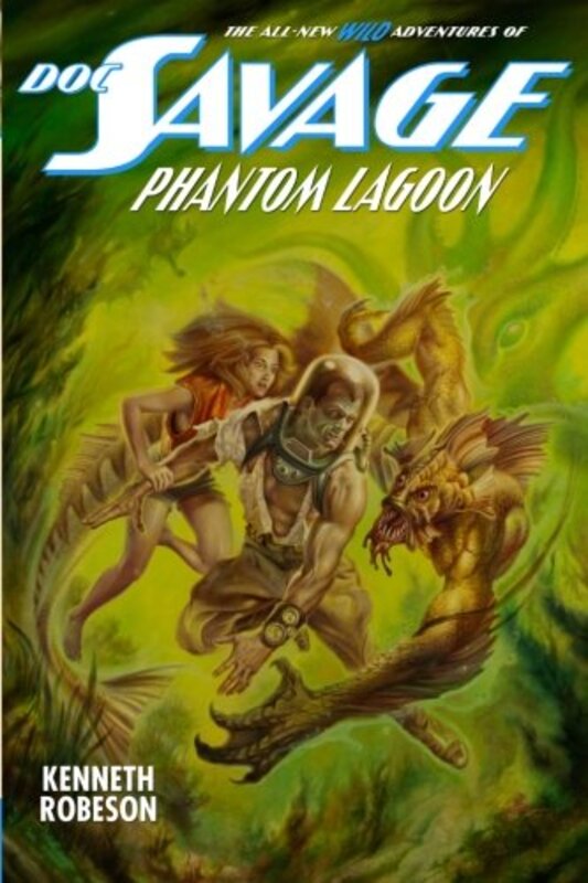 Book cover for "Phantom Lagoon" by Kenneth Robeson