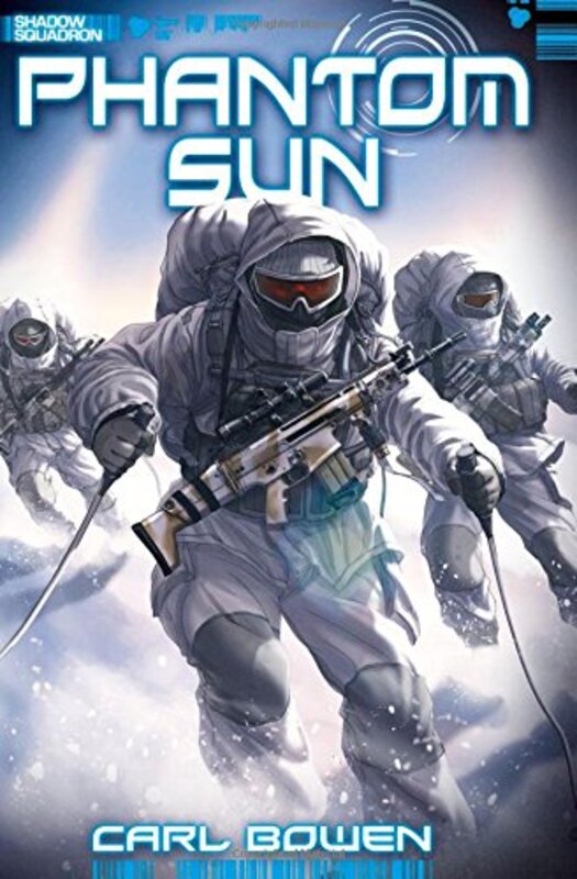 Book cover for "Phantom Sun" by Carl Bowen