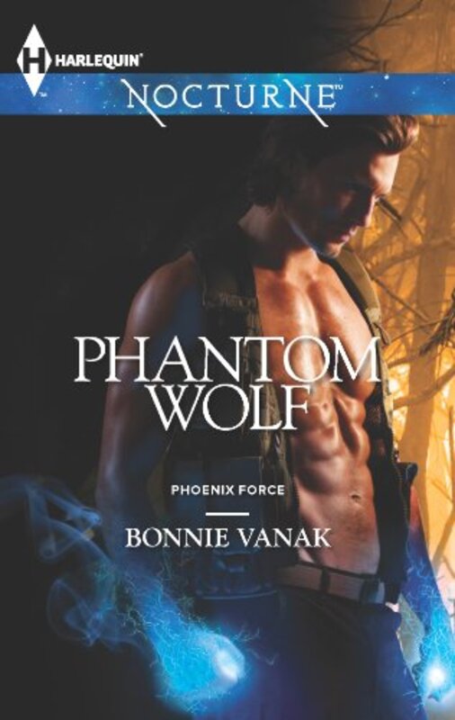 Book cover for "Phantom Wolf" by Bonnie Vanak