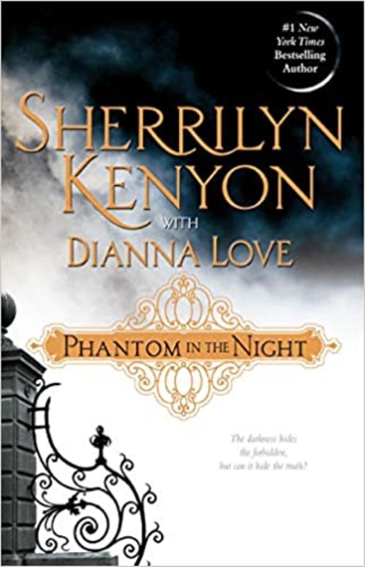 Book cover for "Phantom in the Night" by Sherrilyn Kenyon