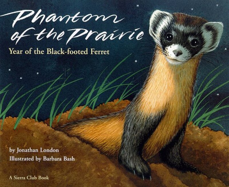 Book cover for "Phantom of the Prairie" by Jonathan London