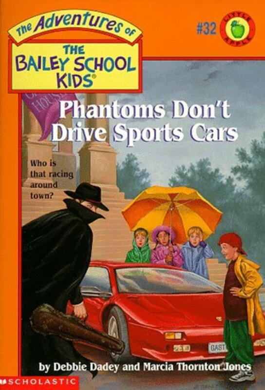 Book cover for "Phantoms Don't Drive Sports Cars" by Marcia Thornton Jones