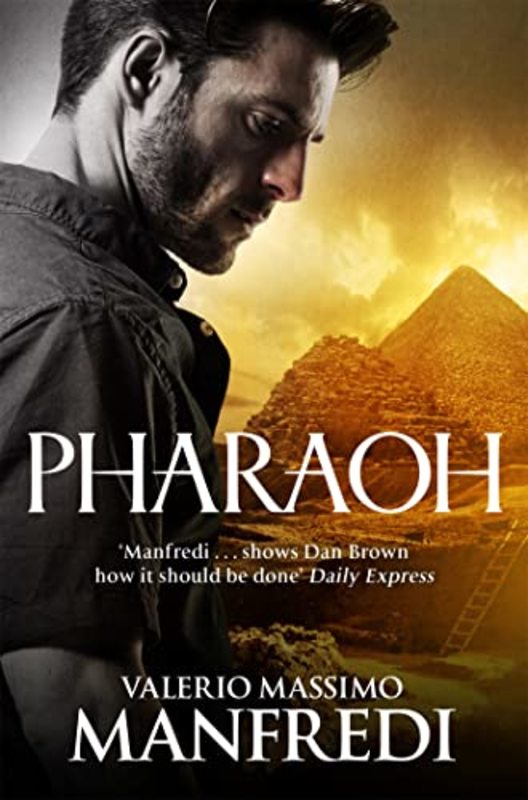 Book cover for "Pharaoh" by Valerio Massimo Manfredi