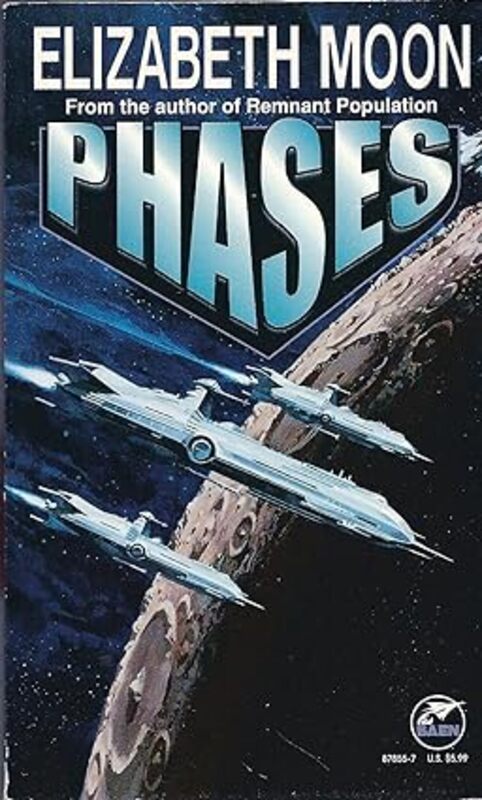Book cover for "Phases" by Elizabeth Moon