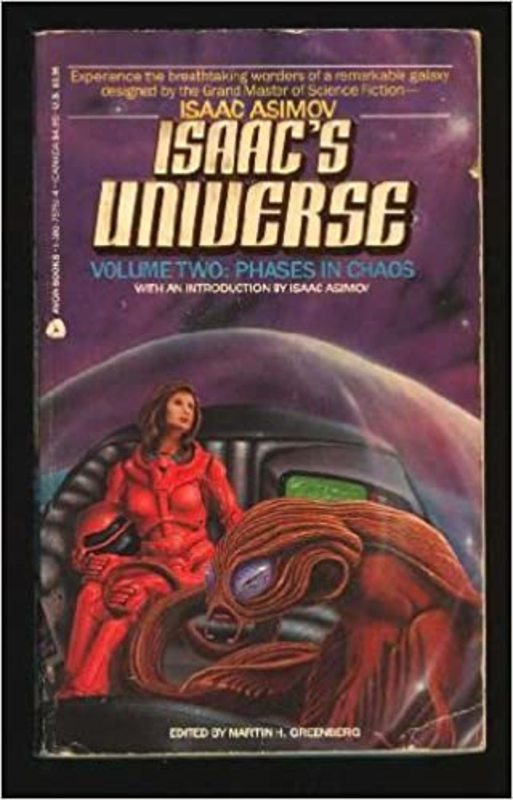 Book cover for "Phases in Chaos" by Isaac Asimov