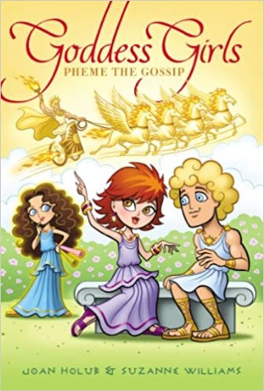 Book cover for "Pheme the Gossip" by Suzanne Williams