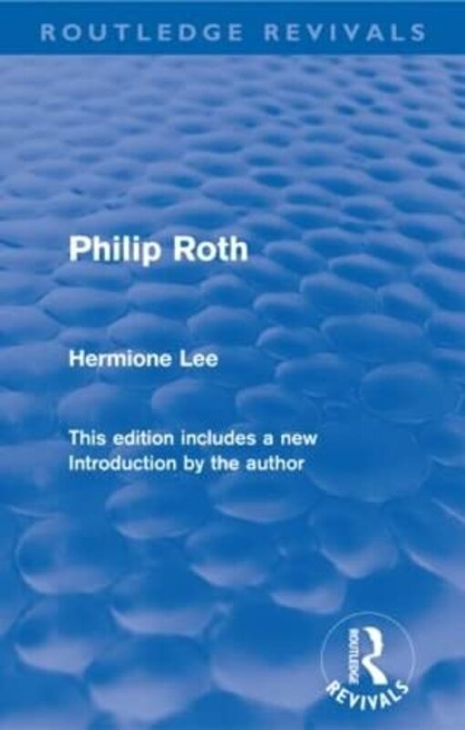 Book cover for "Philip Roth" by Hermione Lee