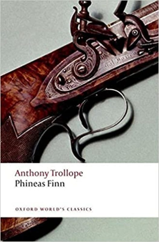 Book cover for "Phineas Finn" by Anthony Trollope