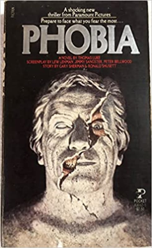 Book cover for "Phobia" by Graham Masterton