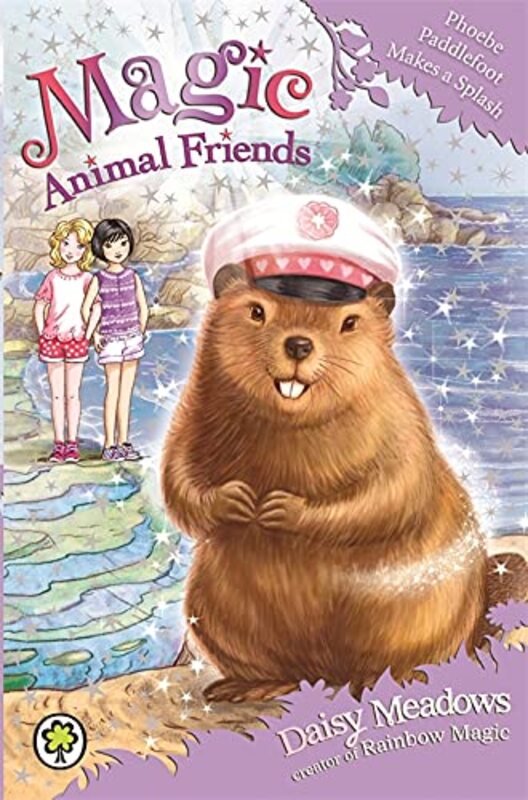 Book cover for "Phoebe Paddlefoot Makes a Splash" by Daisy Meadows