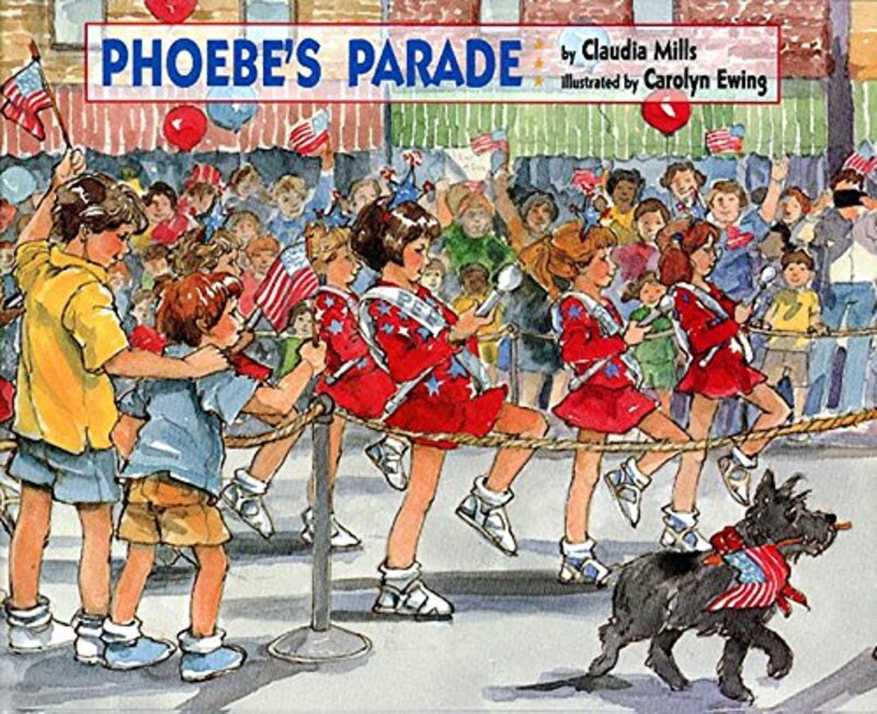 Book cover for "Phoebe's Parade" by Claudia Mills