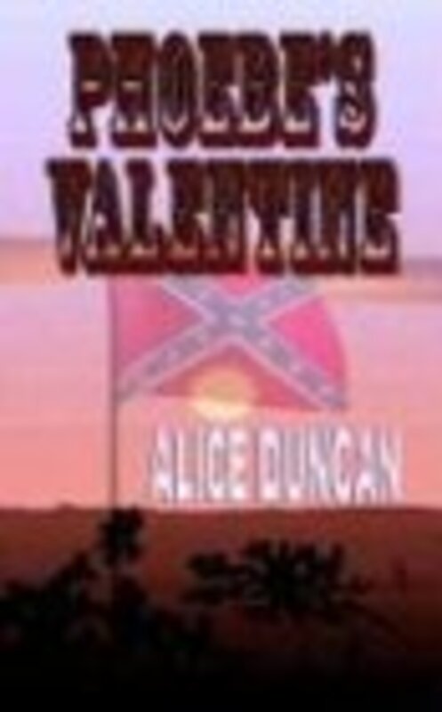 Book cover for "Phoebe's Valentine" by Alice Duncan