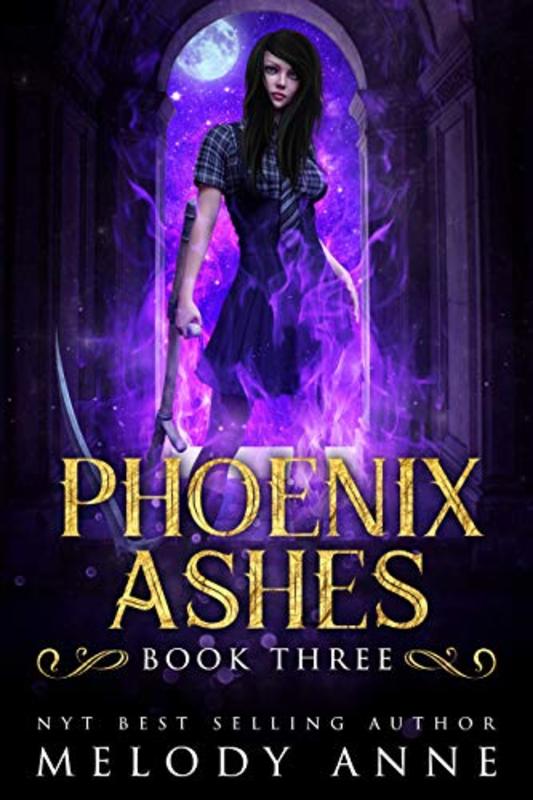 Book cover for "Phoenix Ashes" by Melody Anne