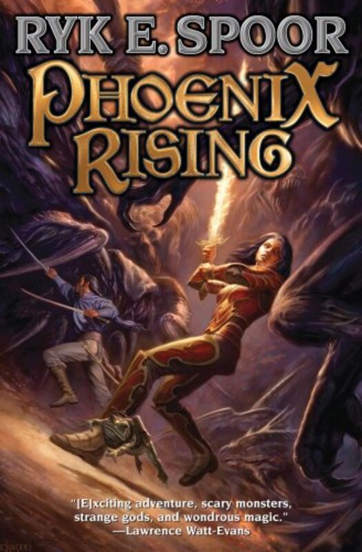 Book cover for "Phoenix Rising" by Ryk E Spoor