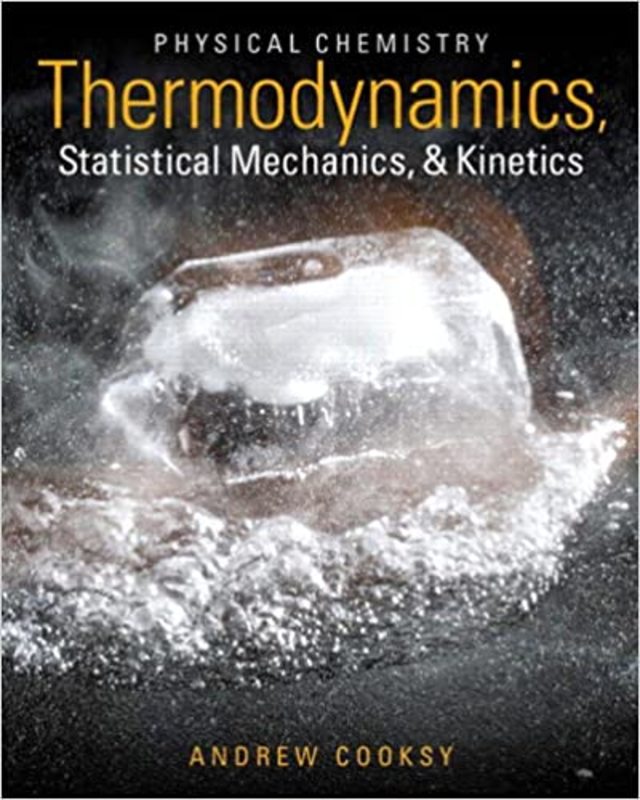 Book cover for "Physical Chemistry" by Andrew Cooksy