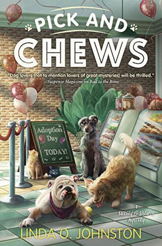 Book cover for "Pick and Chews" by Linda O Johnston