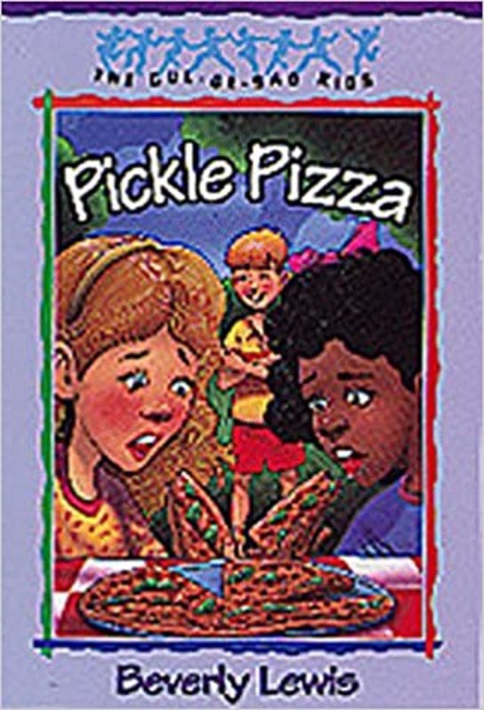 Book cover for "Pickle Pizza" by Beverly Lewis