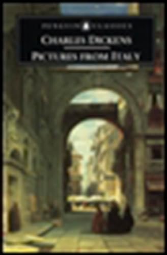 Book cover for "Pictures from Italy" by Charles Dickens