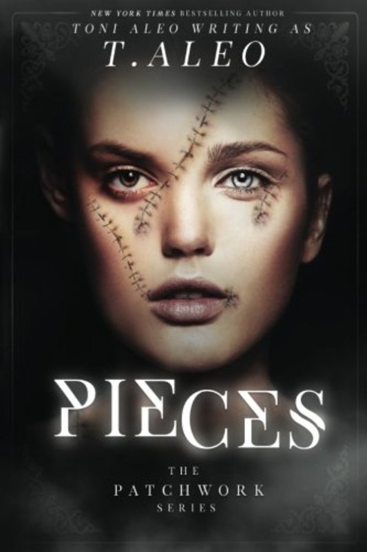 Book cover for "Pieces" by Toni Aleo