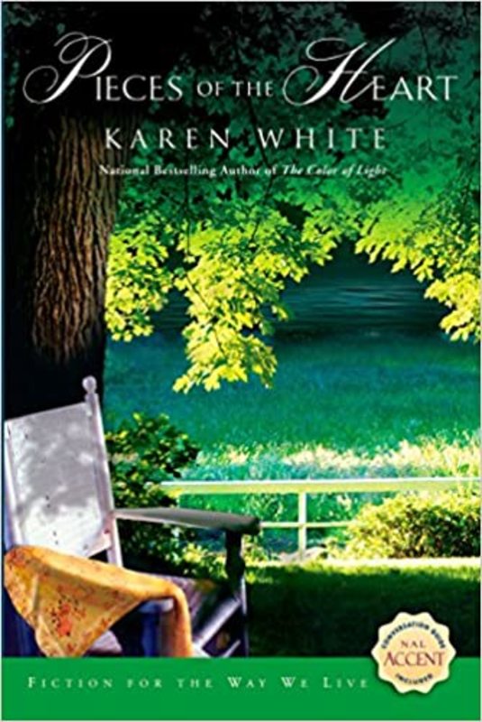 Book cover for "Pieces of the Heart" by Karen White