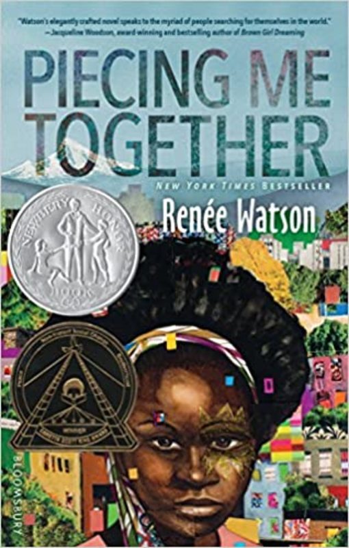 Book cover for "Piecing Me Together" by Renée Watson