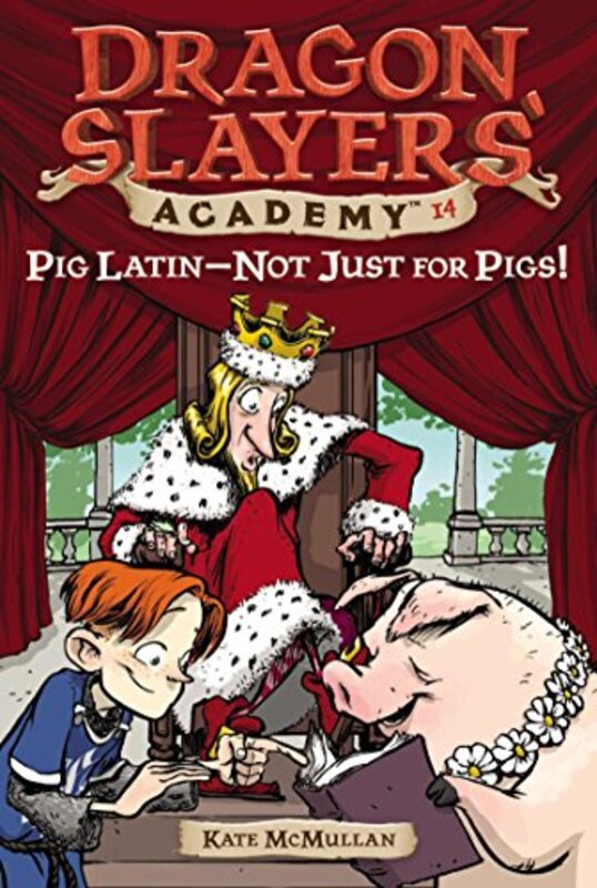 Book cover for "Pig Latin--Not Just for Pigs!" by Kate McMullan
