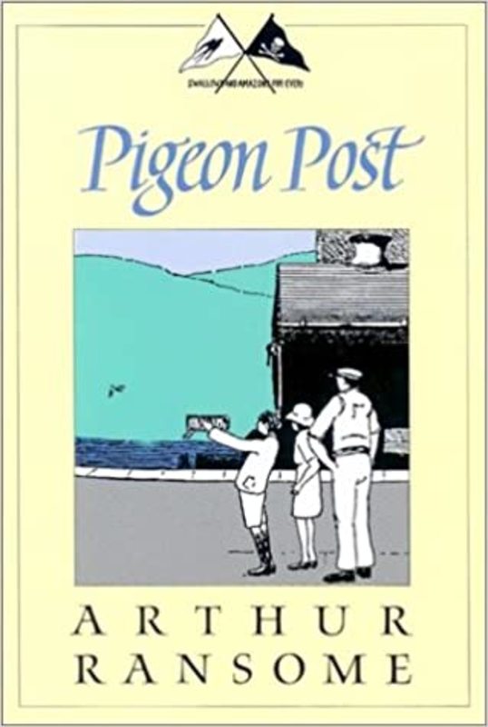Book cover for "Pigeon Post" by Arthur Ransome
