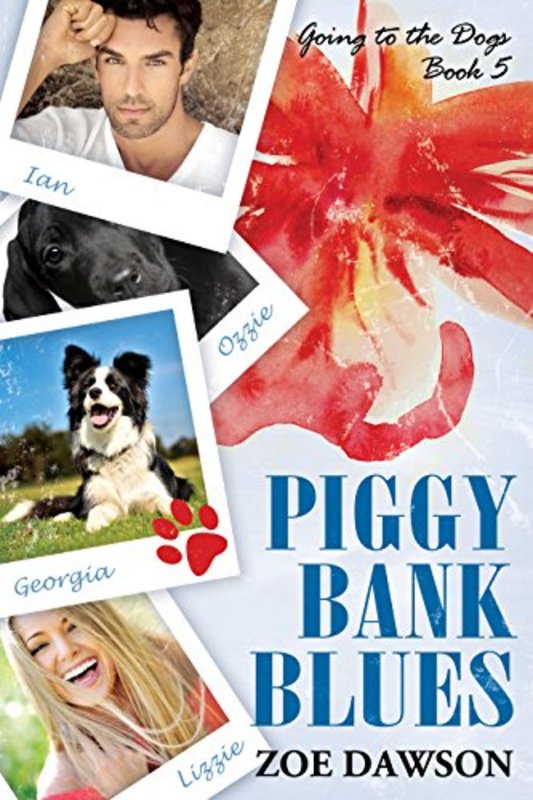 Book cover for "Piggy Bank Blues" by Zoe Dawson