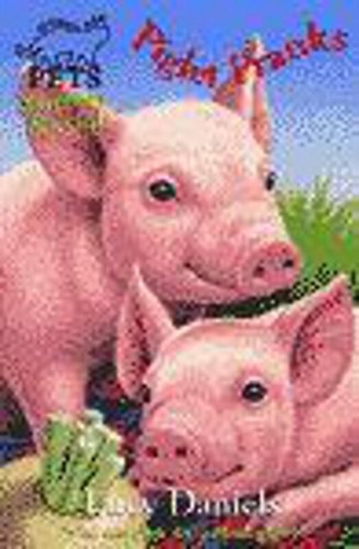 Book cover for "Piglet Pranks" by Lucy Daniels