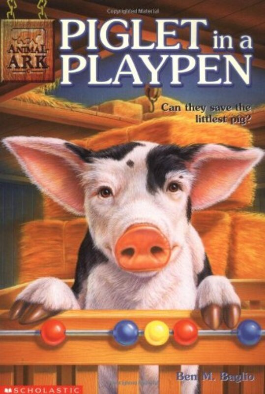 Book cover for "Piglet in a Playpen" by Lucy Daniels
