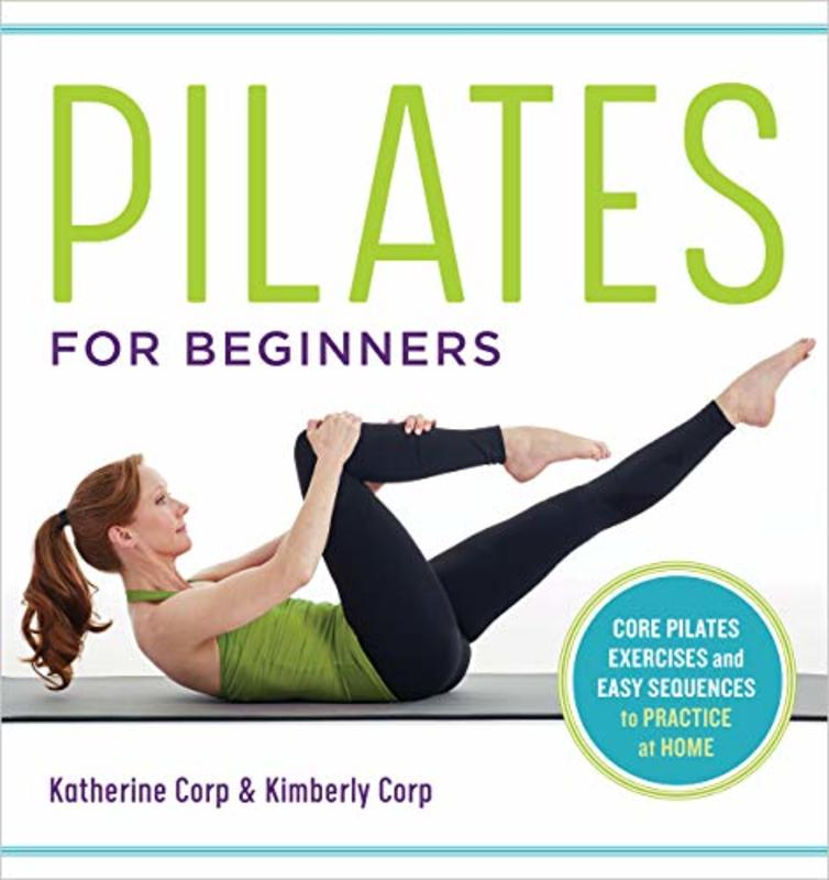 Book cover for "Pilates for Beginners" by Katherine Corp
