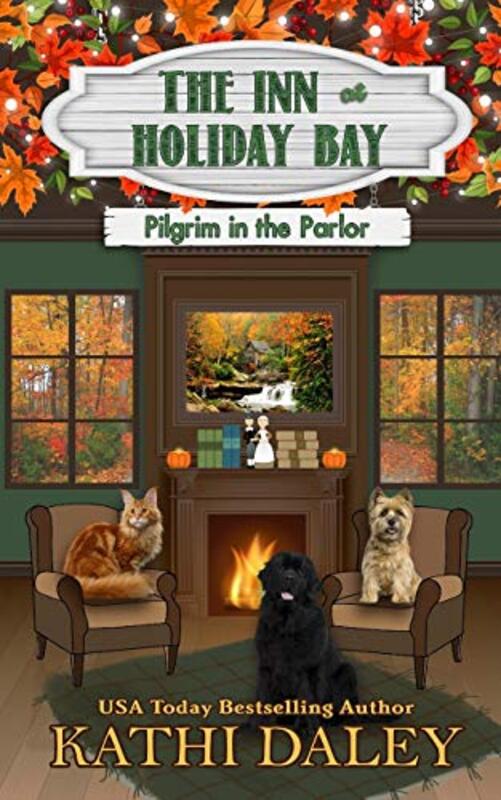 Book cover for "Pilgrim in the Parlor" by Kathi Daley