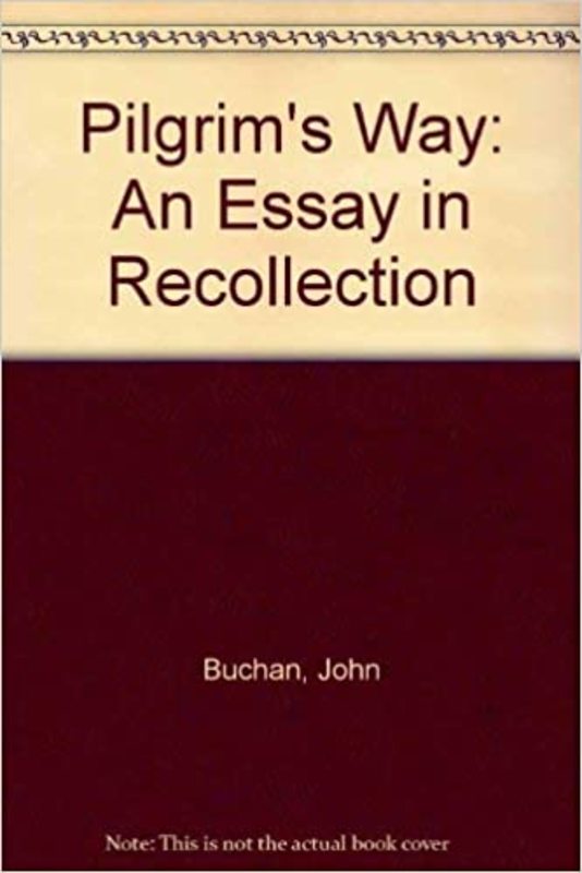 Book cover for "Pilgrim's Way" by John Buchan