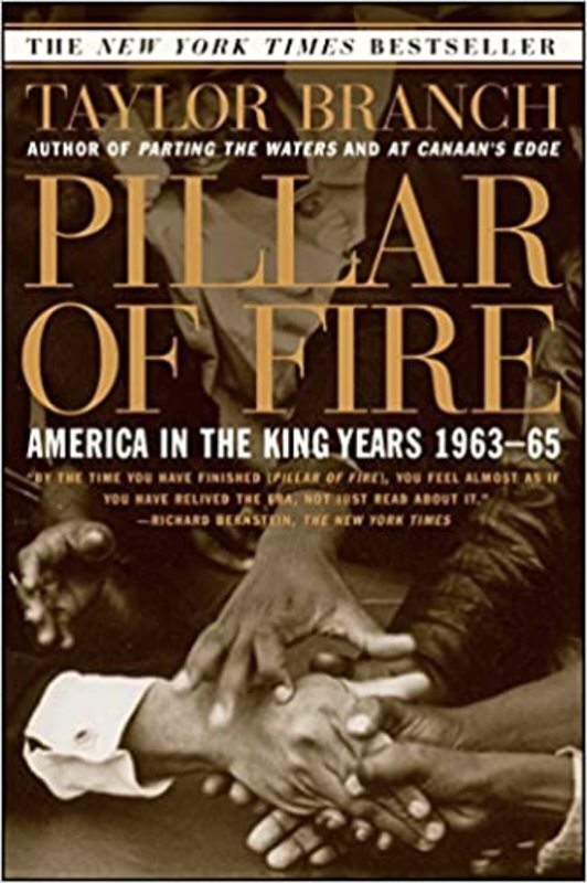 Book cover for "Pillar of Fire" by Taylor Branch