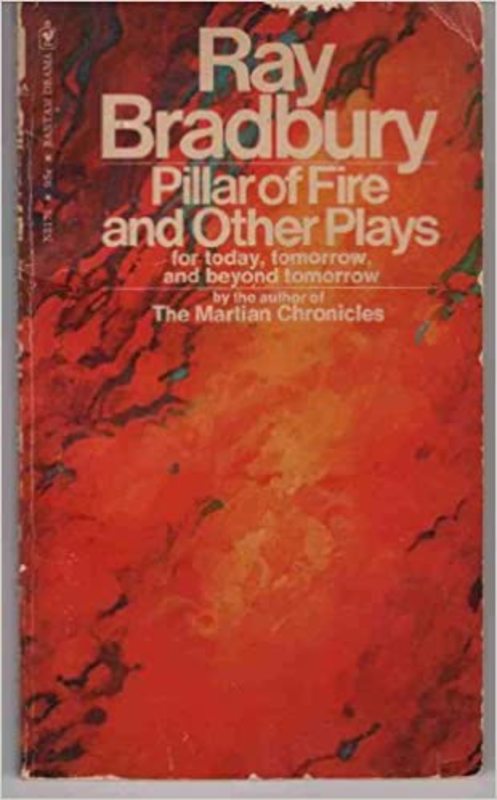 Book cover for "Pillar of Fire" by Ray Bradbury